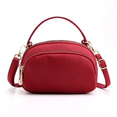 Mini women's one-shoulder canvas bag