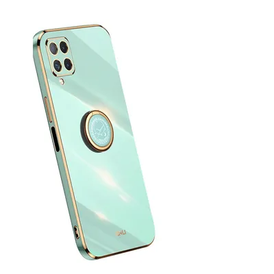 Electroplating Ring Bracket Shockproof Phone Case