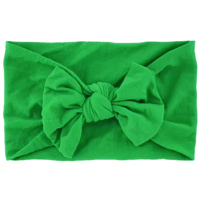 Super Stretchy Soft Knot Headbands With Hair Bows Head Wrap Hair Accessories For Newborn Baby Girls Infant Toddlers Kids