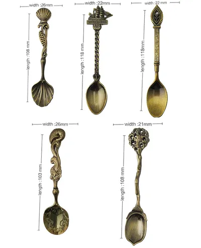 Creative Stereoscopic Spoon Set For Home Use