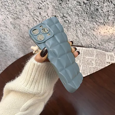Silicone Three-dimensional Lattice Phone Case Protector