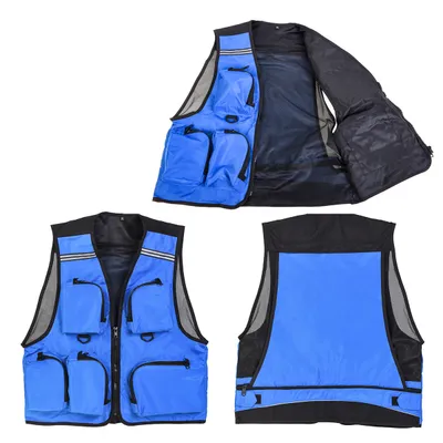 Solid Color Photography Outdoor Vest Fishing Tackle