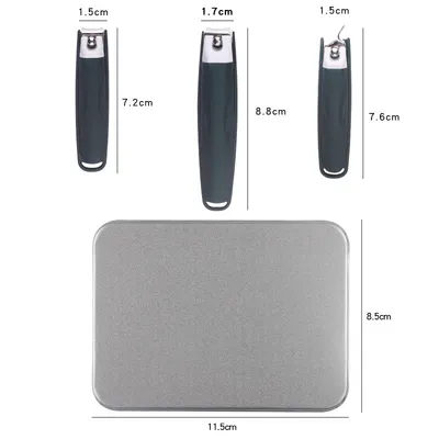 High-grade Beveled Anti-splash Nail Clipper Set