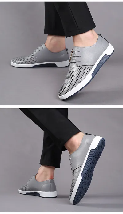 Leather Shoes Men's Business Formal Workwear Shoes Black Trendy Soft Shoes