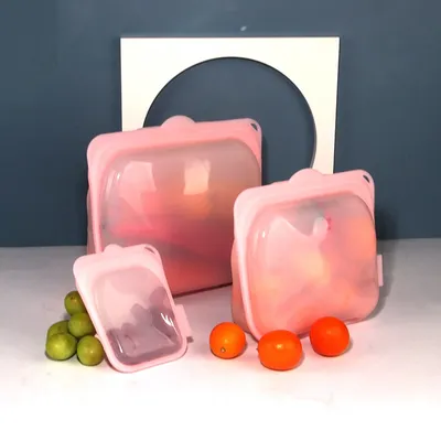 High Temperature Resistant Silica Gel Food Preservation Bag Kitchen Tools