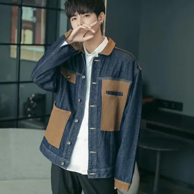 Autumn And Winter Denim Jacket Korean Version Loose Trend Ins Students