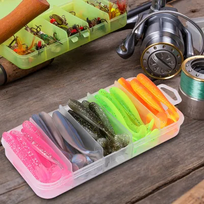 Luya Soft Bait Worm Set