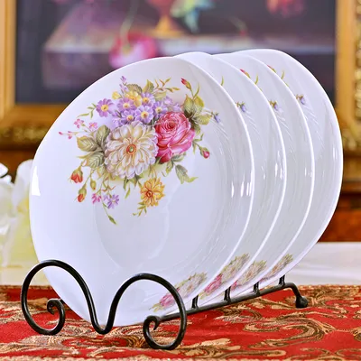 Bone China Phnom Penh Home Dishes Nordic Net Red Tableware