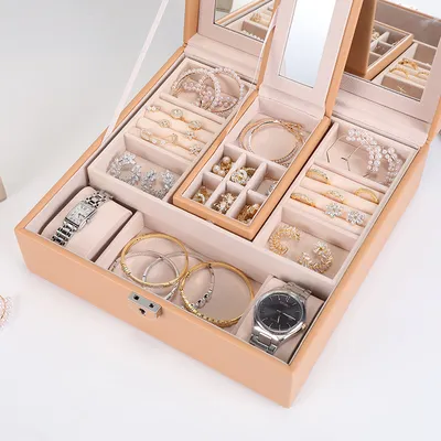 Home Stud Earrings Jewelry Storage Box