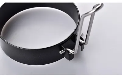 Stainless steel thickened and heightened omelette