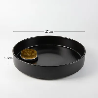 Japanese Flower Arrangement Ceramic Chinese Flower Plate