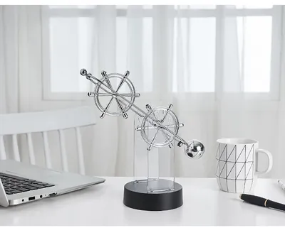 Creative Personality Newton Pendulum Permanent Motion Instrument Studio Shelf Decoration Nordic TV Cabinet Decoration Crafts