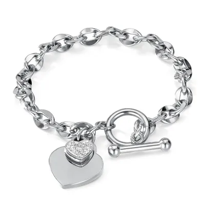 Love Stainless Steel Jewelry Buckle High-end Titanium Steel Bracelet