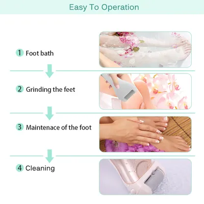 Charged Electric Foot File For Heels Grinding Pedicure Tools Professional Foot Care Tool Dead Hard Skin Callus Remover