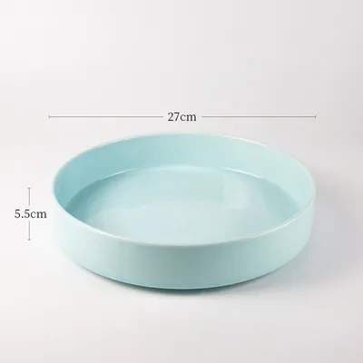 Japanese Flower Arrangement Ceramic Chinese Flower Plate