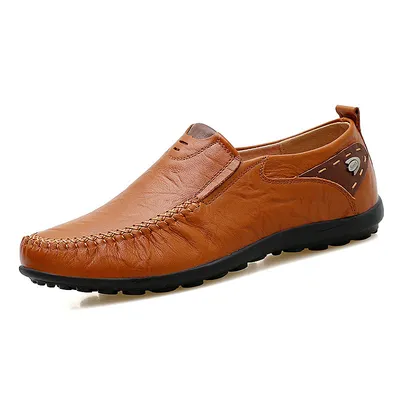 Soft Sole Casual Men's Shoes With Foot Leather Shoes
