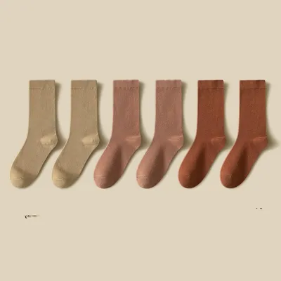 White Stocking Pile Women's Autumn And Winter