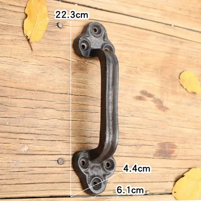 Chinese Style Creative Personality Cast Iron Craft Door Handle