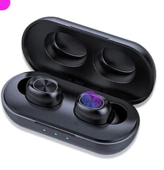 Waterproof 9D HIFI Stereo Music Headset LED Display with Micphones