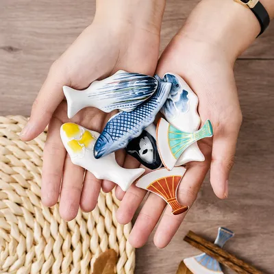 Japanese Creative Chopstick Holder Ceramic