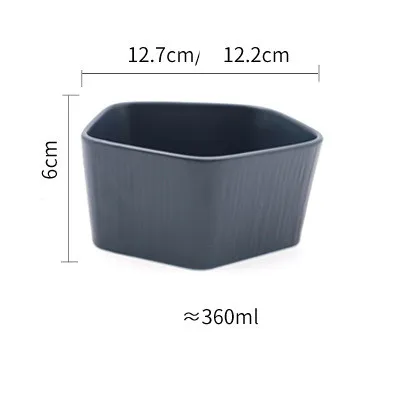 Nordic Creative Ceramic Western Food Plate With Wooden Handle