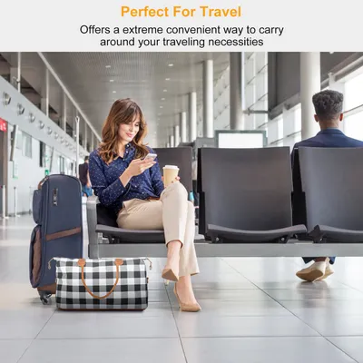 1Pc Women Duffle Bag Travel Luggage Bags Weekend Overnight Bag Tote Bags Shoulder Handle Bags Portable Diaper Bag