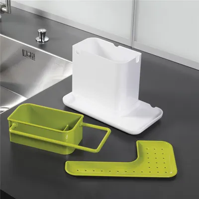 Kitchen rack storage rack cleaning supplies drain storage rack