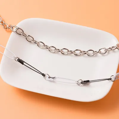 Simple And Simple Double-layer Metal Chain Necklace