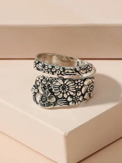 Personalized Solid Color Dual-use Short Ring