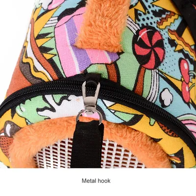 Small pet cotton nest out backpack