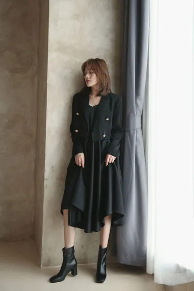 Elegant Intellectual And Simple Basic Cowhide Boots