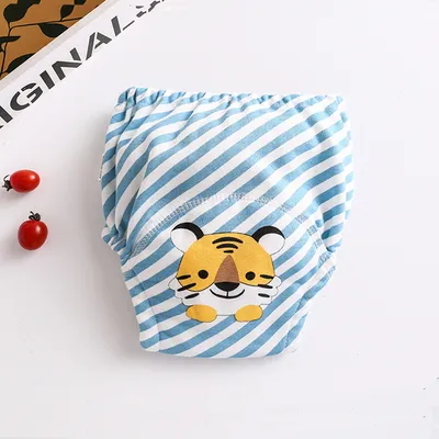 Cotton diaper pocket baby learning pants pull-up pants