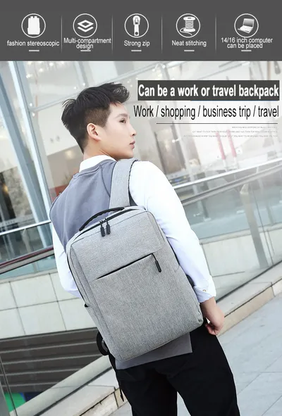 New Laptop Usb Backpack School Bag Rucksack Anti Theft Men Backbag Travel Daypacks Male Leisure Backpack Mochila Women Gril