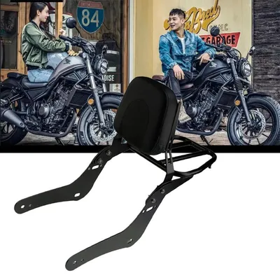 Luggage Rack Cargo Mount Backrest Lazyback Pad Sissy Bars For R Ebel CMX 300 500.