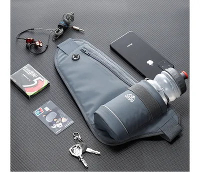 Outdoor fitness waterproof sports waist bag