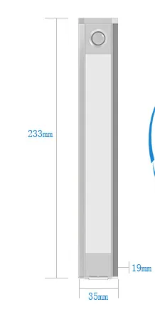 مصباح LED لاسلكي بمستشعر حركة