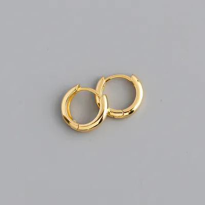 Women's Sterling Silver Ear Buckle Earrings