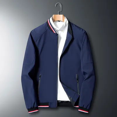 Plus Size Jacket Men's Spring And Autumn Baseball Uniform
