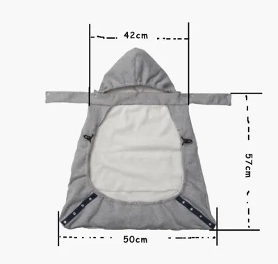Baby sling cloak