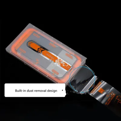 Dust-free Cabin Tempered Film Speed Stick Box Second Sticker With Positioning Bracket