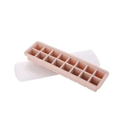 Silicone Ice Tray With Lid Creative Ice Cream Mold Household Ice Cube Mold Ice Box