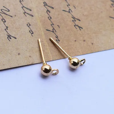 DIY Earrings Accessories Anti-allergic Copper Plated Ear Hooks