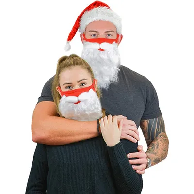Elderly beard mask