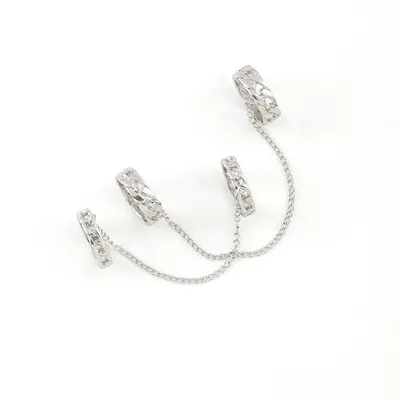Vintage Punk Style Men's And Women's Rings Two-piece Set