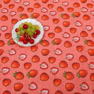 Fruit Series Cotton And Linen Fabric