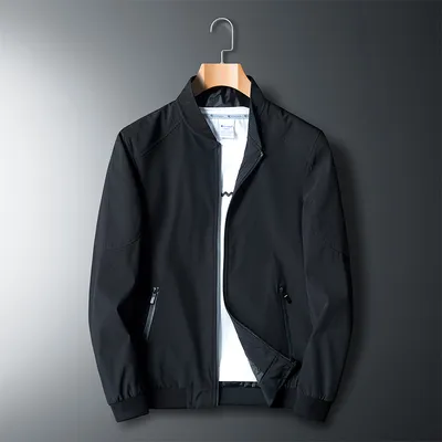 Plus Size Jacket Men's Spring And Autumn Baseball Uniform