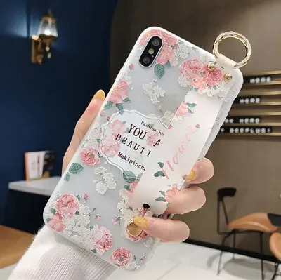 Silicone Wristband Refreshing Stand Phone Case