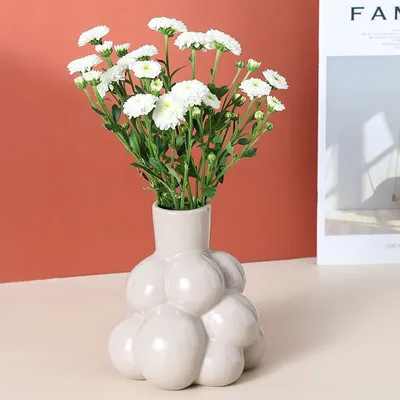 Ceramic Craft Ornament Modern Home Soft Decoration