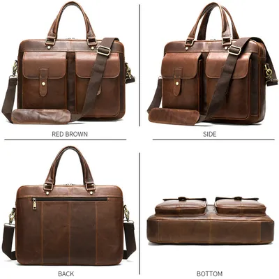 Single shoulder business computer bag