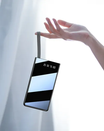 Full screen mobile power supply
